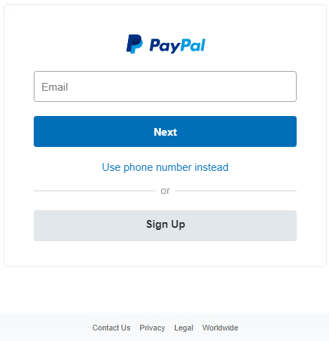 PayPal をかたるフィッシング (2019/02/28)